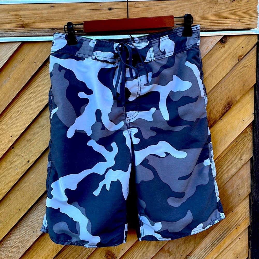 Arizona Jean Company, Swim Shorts, Camo, Mens, Size S